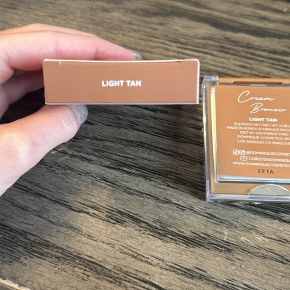 DOMINIQUE COSMETICS Cream Bronzer - Shade Light Tan - Picture 7 of 7